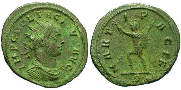 1 Антонініан Римська імперія (27BC-395) Бронза Тацит (200-276)