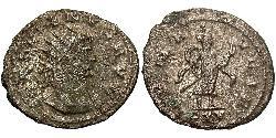 1 Антонініан Римська імперія (27BC-395) Мідь/Срібло Галліен (218-268)