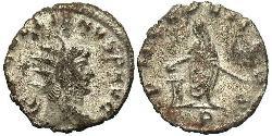 1 Антонініан Римська імперія (27BC-395) Мідь/Срібло Галліен (218-268)