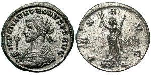 1 Антонініан Римська імперія (27BC-395) Мідь/Срібло Проб (232-282)