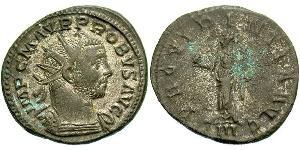 1 Антонініан Римська імперія (27BC-395) Мідь/Срібло Проб (232-282)
