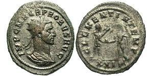 1 Антонініан Римська імперія (27BC-395) Мідь/Срібло Проб (232-282)