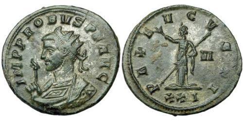 1 Антонініан Римська імперія (27BC-395) Мідь/Срібло Проб (232-282)