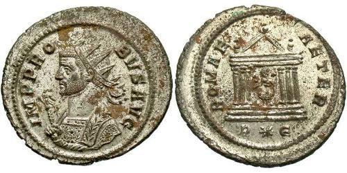 1 Антонініан Римська імперія (27BC-395) Мідь/Срібло Проб (232-282)