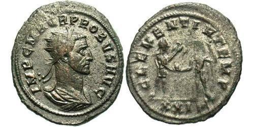 1 Антонініан Римська імперія (27BC-395) Мідь/Срібло Проб (232-282)