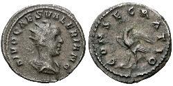 1 Антонініан Римська імперія (27BC-395) Срібло Валеріан  II (?-258)