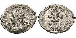 1 Антонініан Римська імперія (27BC-395) Срібло Галліен (218-268)