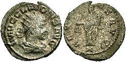 1 Антонініан Римська імперія (27BC-395) Срібло Клавдій II  (213-270)