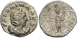 1 Антонініан Римська імперія (27BC-395) Срібло Salonina (?-268)