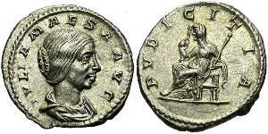 1 Антонініан Римська імперія (27BC-395) Срібло Julia Maesa (165-224)
