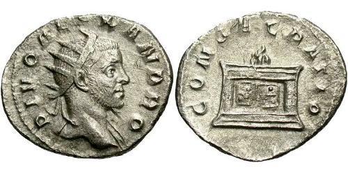 1 Антонініан Римська імперія (27BC-395) Срібло Александр Север (208-235)
