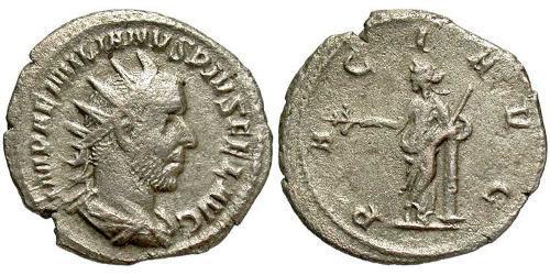 1 Антонініан Римська імперія (27BC-395) Срібло Эміліан (207-253)