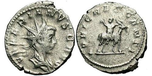 1 Антонініан Римська імперія (27BC-395) Срібло Валеріан  II (?-258)