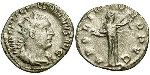 1 Антонініан Римська імперія (27BC-395) Срібло Валеріан I (193-260)