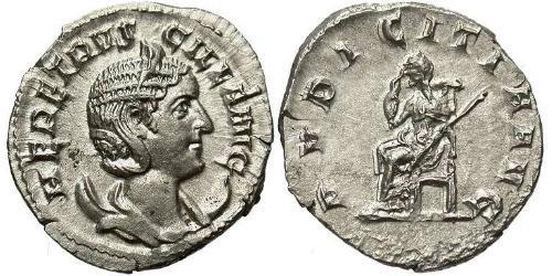 1 Антонініан Римська імперія (27BC-395) Срібло Herennia Etruscilla (249-251)