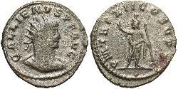 1 Антонініан Римська імперія (27BC-395) Срібло (билон) Галліен (218-268)