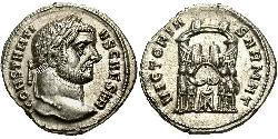 1 Аргентиус Римская империя (27BC-395) Серебро Константин I (272 - 337)