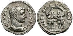 1 Аргентиус Римская империя (27BC-395) Серебро Константин I (272 - 337)