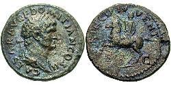 1 Асс Римская империя (27BC-395) Бронза Домициан (51-96)