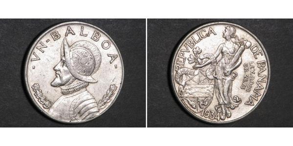 1 Бальбоа Республика Панама Серебро Нуньес де Бальбоа, Васко (1475 – 1519)