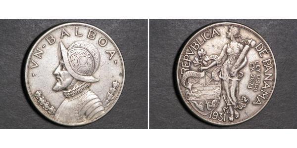 1 Бальбоа Республика Панама Серебро Нуньес де Бальбоа, Васко (1475 – 1519)