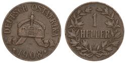 1 Гелер Німецька Східна Африка (1885-1919) Мідь 