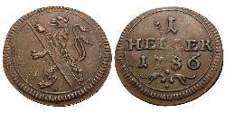 1 Heller Alemania Cobre 