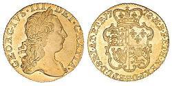 1 Гинея Королевство Великобритания (1707-1801) Золото Георг III (1738-1820)
