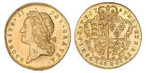 1 Гинея Королевство Великобритания (1707-1801) Золото Георг II (1683-1760)