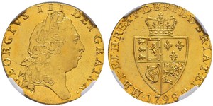 1 Гинея Королевство Великобритания (1707-1801) Золото Георг III (1738-1820)