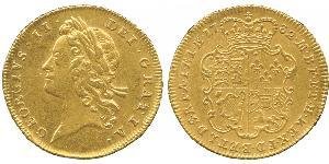 1 Гинея Королевство Великобритания (1707-1801) Золото Георг II (1683-1760)