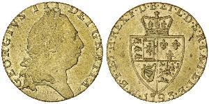 1 Гинея Королевство Великобритания (1707-1801) Золото Георг III (1738-1820)