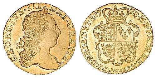 1 Гинея Королевство Великобритания (1707-1801) Золото Георг III (1738-1820)