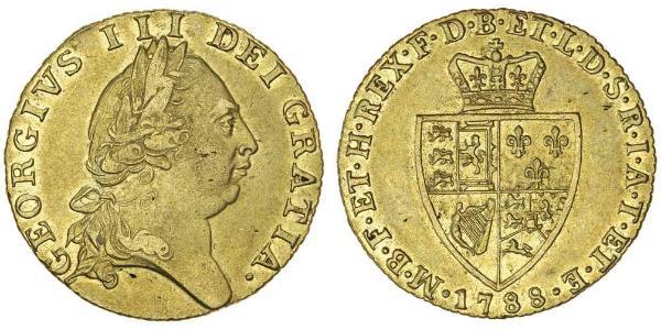 1 Гинея Королевство Великобритания (1707-1801) Золото Георг III (1738-1820)