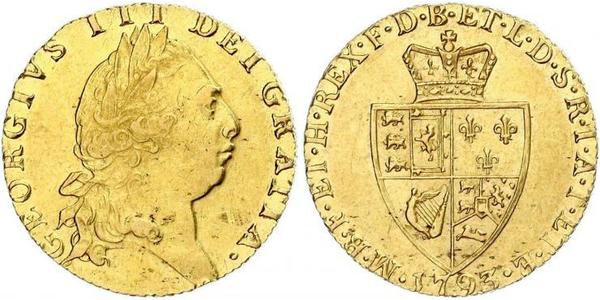 1 Гинея Королевство Великобритания (1707-1801) Золото Георг III (1738-1820)