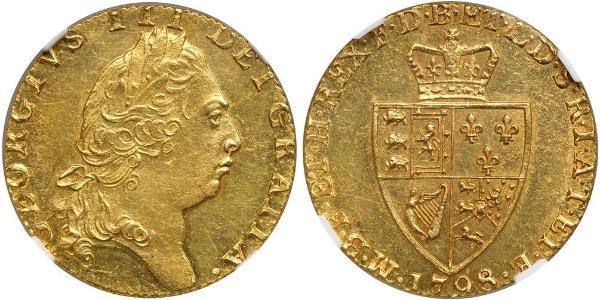 1 Гинея Королевство Великобритания (1707-1801) Золото Георг III (1738-1820)