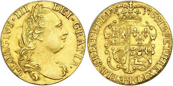 1 Гинея Королевство Великобритания (1707-1801) Золото Георг III (1738-1820)