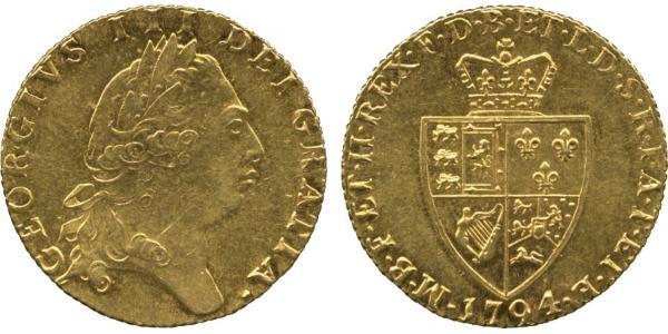 1 Гинея Королевство Великобритания (1707-1801) Золото Георг III (1738-1820)