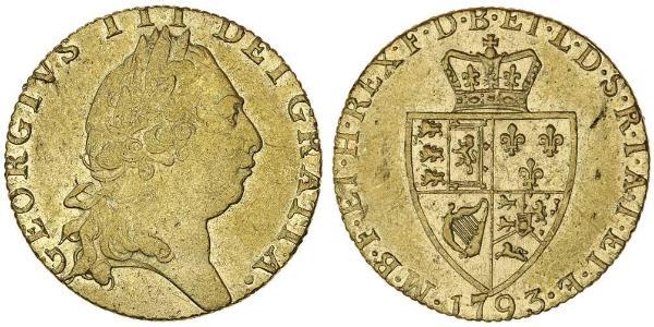 1 Гинея Королевство Великобритания (1707-1801) Золото Георг III (1738-1820)