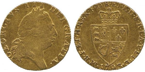 1 Гинея Королевство Великобритания (1707-1801) Золото Георг III (1738-1820)