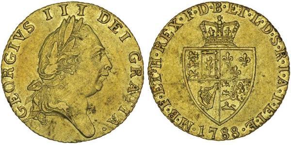 1 Гинея Королевство Великобритания (1707-1801) Золото Георг III (1738-1820)