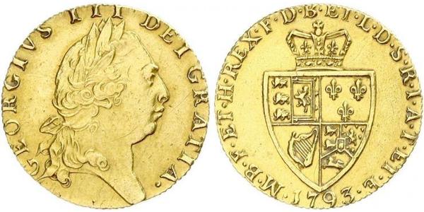 1 Гинея Королевство Великобритания (1707-1801) Золото Георг III (1738-1820)
