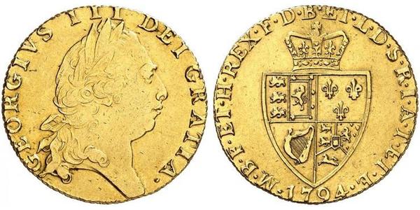 1 Гинея Королевство Великобритания (1707-1801) Золото Георг III (1738-1820)