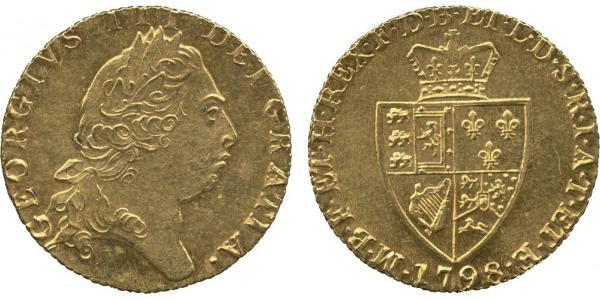 1 Гинея Королевство Великобритания (1707-1801) Золото Георг III (1738-1820)