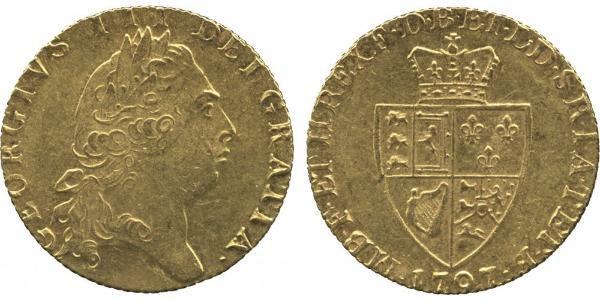 1 Гинея Королевство Великобритания (1707-1801) Золото Георг III (1738-1820)