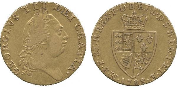1 Гинея Королевство Великобритания (1707-1801) Золото Георг III (1738-1820)