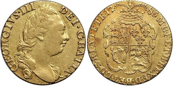 1 Гинея Королевство Великобритания (1707-1801) Золото Георг III (1738-1820)
