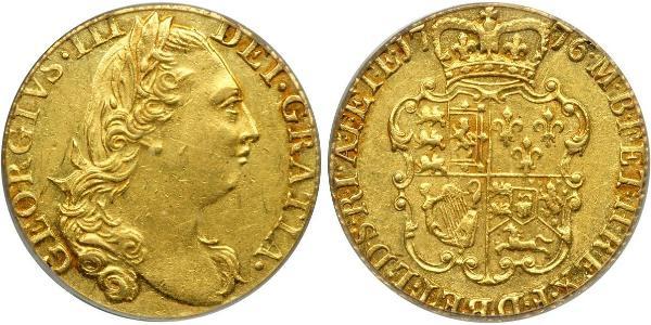 1 Гинея Королевство Великобритания (1707-1801) Золото Георг III (1738-1820)