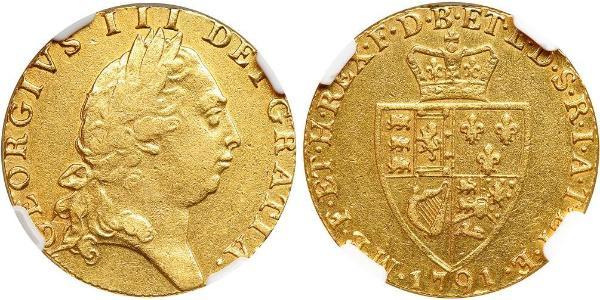 1 Гинея Королевство Великобритания (1707-1801) Золото Георг III (1738-1820)