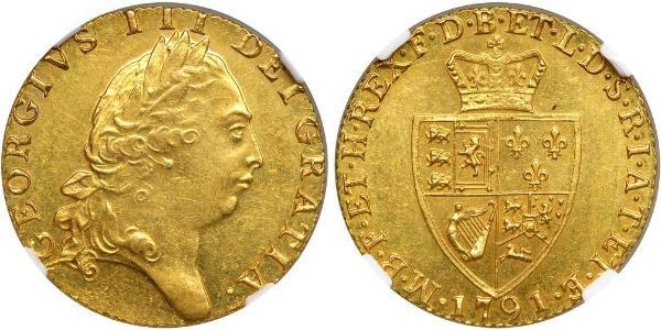 1 Гинея Королевство Великобритания (1707-1801) Золото Георг III (1738-1820)